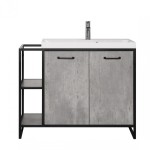 Тумба под умывальник Style Line Лофт Classic 80/100 напольная бетон ЛС-000010019 Тумба под умывальник Style Line Лофт Classic 80/100 напольная бетон ЛС-000010019