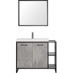 Тумба под умывальник Style Line Лофт Classic 80/100 напольная бетон ЛС-000010019 Тумба под умывальник Style Line Лофт Classic 80/100 напольная бетон ЛС-000010019