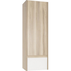 Шкаф-пенал Style Line Монако 36 Plus подвесной ориноко/белый лакобель ЛС-00000673