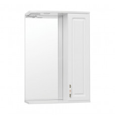 Зеркало-шкаф Style Line Олеандр-2 Люкс 55/С белый глянец ЛС-00000049