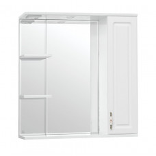 Зеркало-шкаф Style Line Олеандр-2 Люкс 75/С белый глянец ЛС-00000051