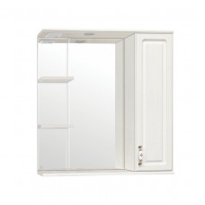 Зеркало-шкаф Style Line Олеандр-2 Люкс 75/С рельеф пастель ЛС-00000203
