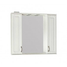 Зеркало-шкаф Style Line Олеандр-2 Люкс 90/С рельеф пастель ЛС-00000484