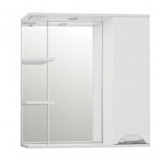 Зеркало-шкаф Style Line Жасмин 80/С белый глянец ЛС-00000044