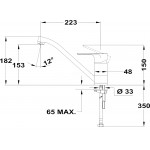 Смеситель Teka MALLORCA для кухни с низким изливом 329136210