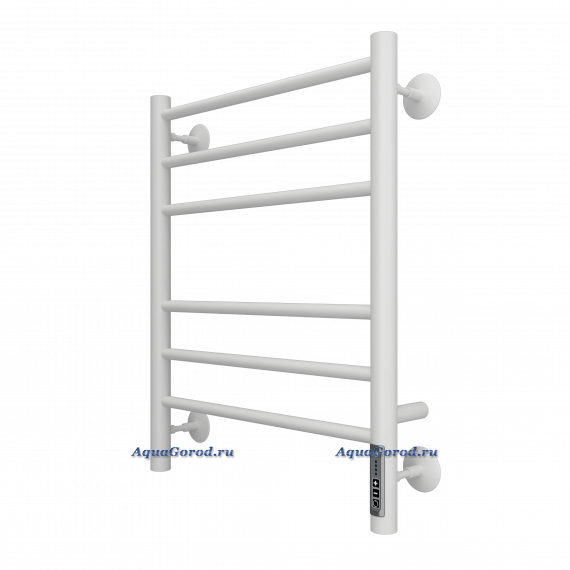 Полотенцесушитель электрический Terminus Аврора П6 450х600 с диммером белый матовый 4670078527462