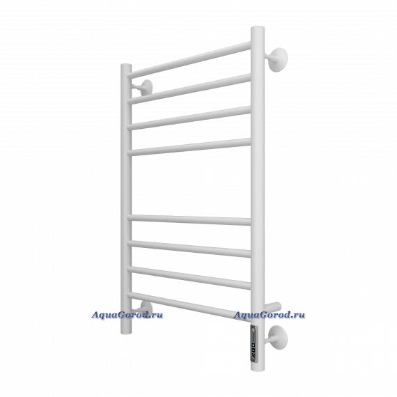 Полотенцесушитель электрический Terminus Аврора П8 500х800 с диммером белый матовый 4670078527486