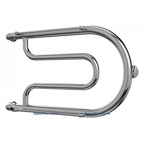 Полотенцесушитель Terminus Фокстрот с боковым подключением 320х600 мм 4620768881244