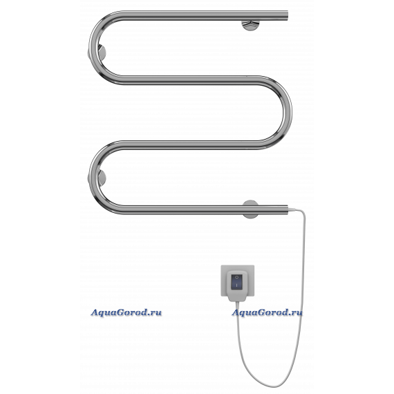 Полотенцесушитель электический Terminus М-образный 500х500 мм 4620768883910
