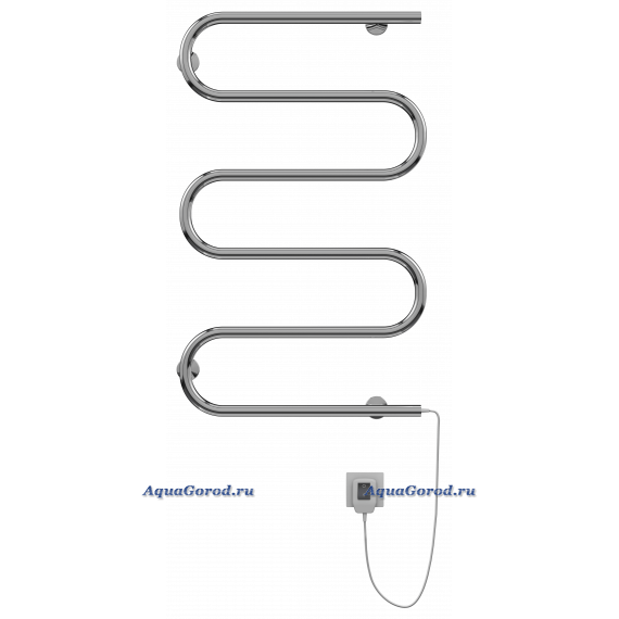 Полотенцесушитель электрический Terminus Ш-образный 500х800 мм 4620768883965