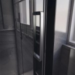 Душевой уголок Veconi Premium Trento 120х90х200 стекло прозрачное профиль графит PTC40-SP-12090-GR-01-C4