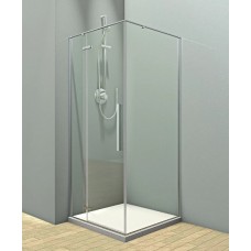 Душевое ограждение Veconi Rovigo RV-073 90x90 см, профиль хром, стекла прозрачные RV073-9090-01-C4