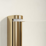 Шторка для ванны Vegas Glass E2V 120х140 профиль бронза стекло бронза E2V 120 05 05