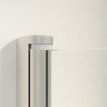 Душевое ограждение Vegas Glass ZA 80x80x190 раздвижные двери профиль хром матовый стекло прозрачное ZA 80 07 01