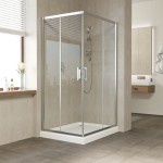 Душевое ограждение Vegas Glass ZA-F 90x80x190 раздвижные двери профиль хром глянцевый стекло прозрачное ZA-F 90x80 08 01