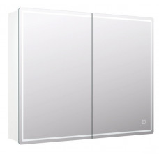 Зеркальный шкаф VIGO Geometry 1000 с LED подсветкой zsh.GEO.100.El белый