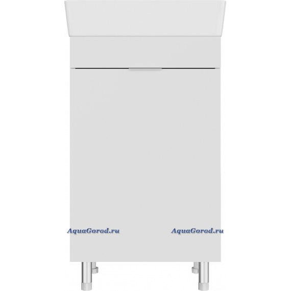 Тумба с раковиной DIWO Анапа 50 напольная белый TR-672625