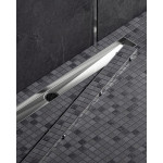 Душевой трап (лоток) Timo Drain Systems 1000 двусторонняя панель plate под плитку хром DS230210/00