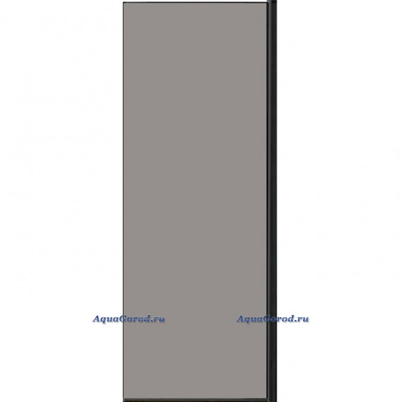 Боковая стенка Vincea Slim-N 80х195 тонированное стекло профиль черный матовый VSG-4SN800CGB