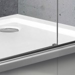 Душевое ограждение Vincea Slim раздвижное прозрачное стекло, матовый черный VSS-2SL900CLB 90х90х195 см