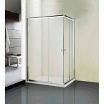 Душевое ограждение Weltwasser WW200 1000х800х1850 мм прямоугольное прозрачное стекло 200QS22-10080
