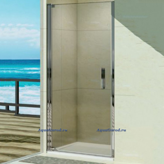 Дверь в нишу Weltwasser WW600 800х1850 мм распашная прозрачное стекло 600K1-80
