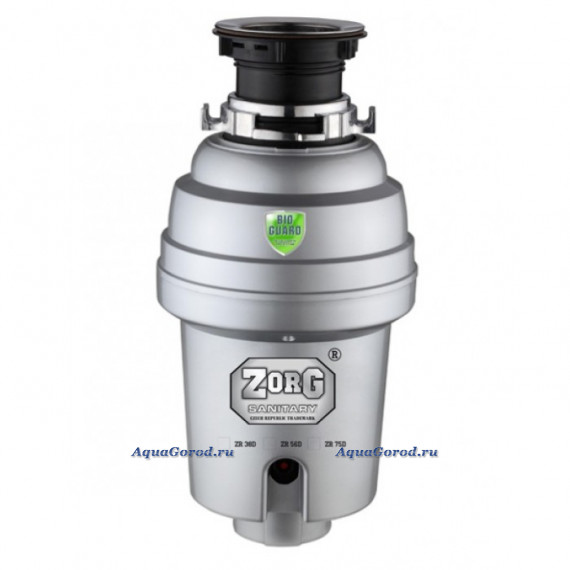 Измельчитель отходов Zorg 750 Вт электрический черный ZR-75 D