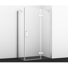 Душевой уголок WasserKRAFT Aller 10H06RWHITE 120х80х200 распашной правый белые петли