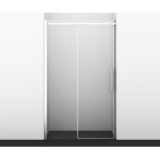 Душевая дверь WasserKRAFT Alme 15R05 120х200 раздвижная прозрачное стекло профиль хром