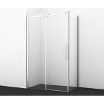 Душевой уголок WasserKRAFT Alme 15R33 130х90х200 раздвижной, прозрачное стекло, профиль хром