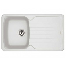 Мойка кухонная Franke AZG 611-86 3,5" гранит белый 86х50