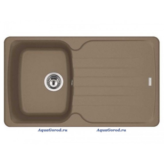 Мойка кухонная Franke AZG 611-86 3,5" гранит миндаль 86х50