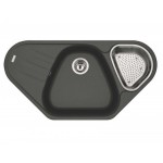 Мойка кухонная Franke AZG 661-E 3,5" гранит графит 96х50