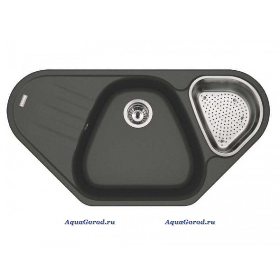 Мойка кухонная Franke AZG 661-E 3,5" гранит графит 96х50