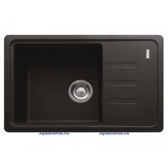 Мойка кухонная Franke BSG 611-62 3,5" гранит оникс 62х43,5