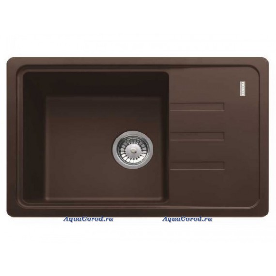 Мойка кухонная Franke BSG 611-62 3,5" гранит шоколад 62х43,5