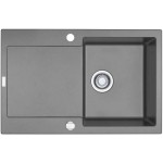 Мойка кухонная Franke MRG 611 3,5" гранит оникс 78х50