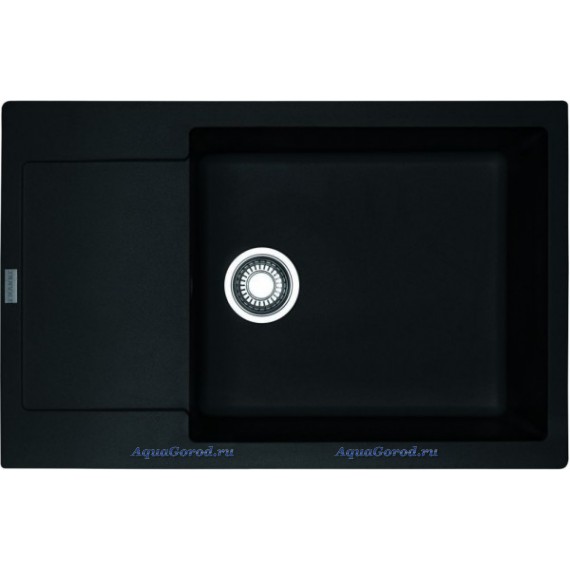 Мойка кухонная Franke MRG 611D 3,5" гранит оникс 78х50