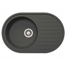 Мойка кухонная Franke ROG 611 3,5" гранит оникс 77х50