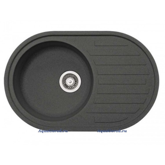 Мойка кухонная Franke ROG 611 3,5" гранит оникс 77х50