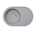 Мойка кухонная Franke ROG 611 3,5" гранит серый 77х50