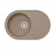 Мойка кухонная Franke ROG 611 3,5" гранит миндаль 77х50
