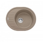 Мойка кухонная Franke ROG 611С 3,5" гранит миндаль 62х50