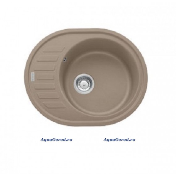 Мойка кухонная Franke ROG 611С 3,5" гранит миндаль 62х50