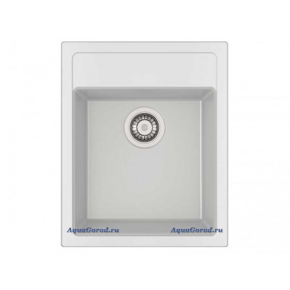 Мойка кухонная Franke SID 610-40 3,5" гранит полярный белый 43х53