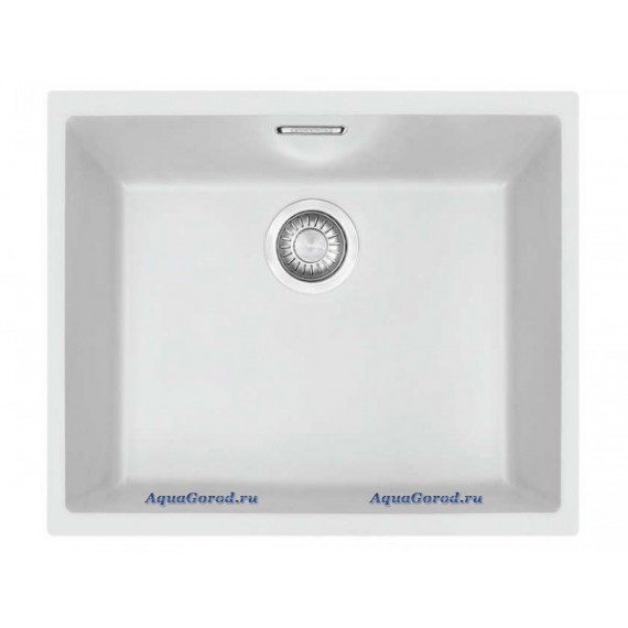 Мойка кухонная Franke SID 110-50 3,5" гранит полярный белый 52,5х44
