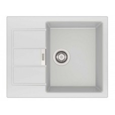Мойка кухонная Franke SID 611-62/44 3,5" гранит полярный белый 62х50
