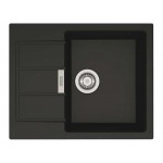 Мойка кухонная Franke SID 611-62/44 3,5" гранит оникс 62х50