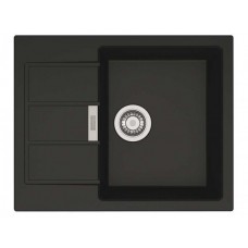 Мойка кухонная Franke SID 611-62/44 3,5" гранит оникс 62х50