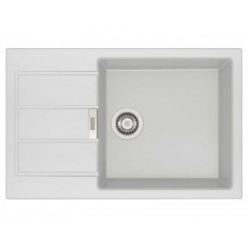 Мойка кухонная Franke SID 611-78/45 3,5" гранит полярный белый 78х50